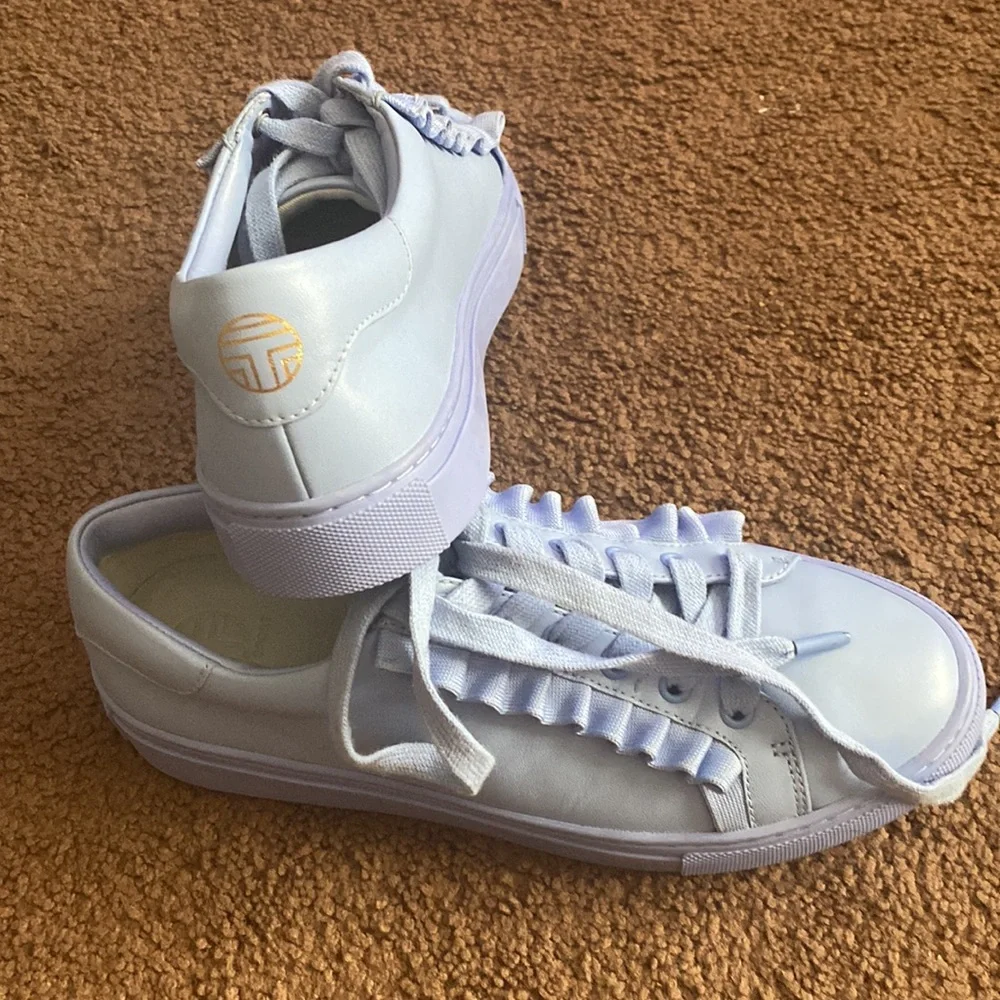 Tory burch sport baby blue tennies size 7.5